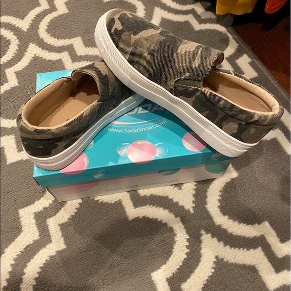Soda Shoes - Camo Shoes